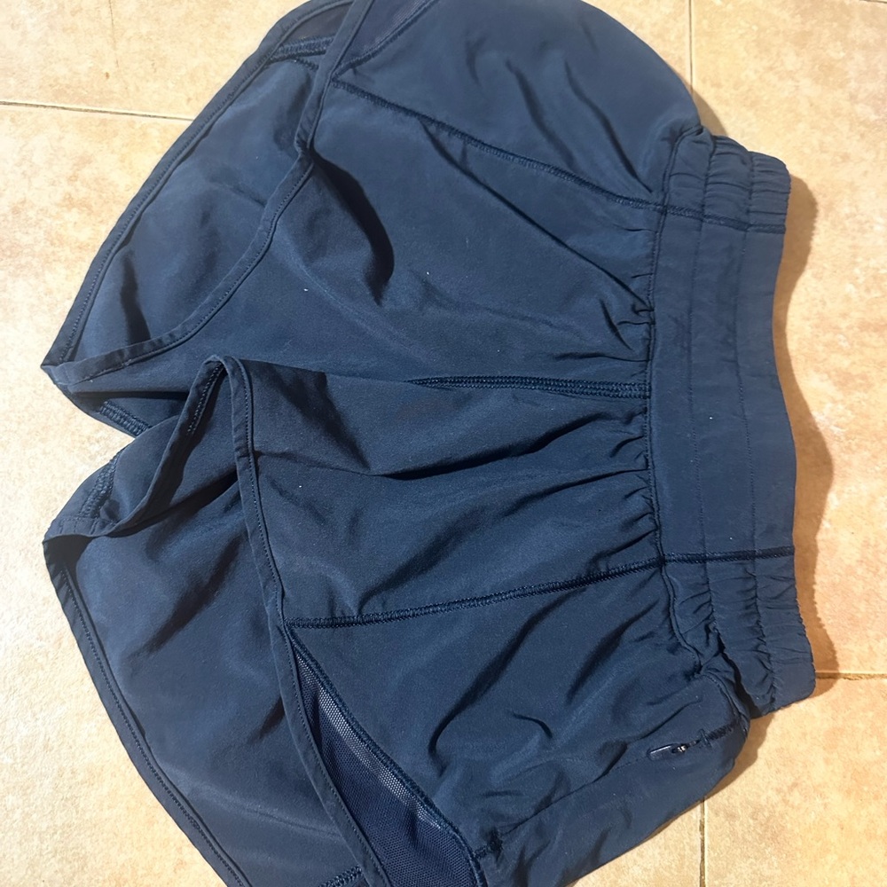 Lululemon Athletica Dark Blue Running Shorts